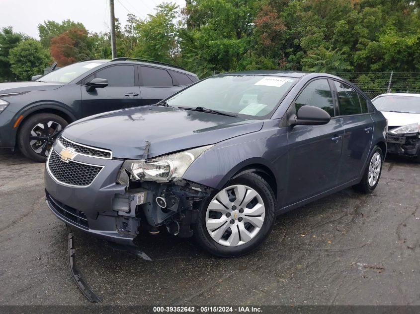 2013 Chevrolet Cruze Ls Auto VIN: 1G1PA5SH3D7130453 Lot: 39352642