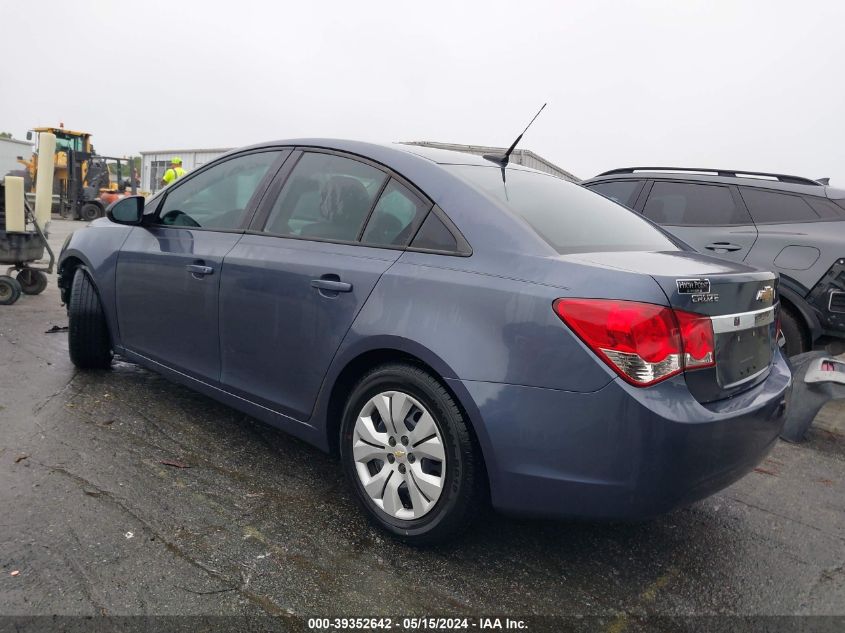 2013 Chevrolet Cruze Ls Auto VIN: 1G1PA5SH3D7130453 Lot: 39352642