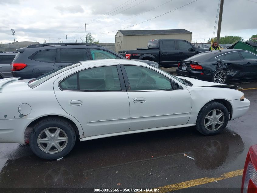 2002 Oldsmobile Alero Gl1 VIN: 1G3NL52E92C208172 Lot: 39352665