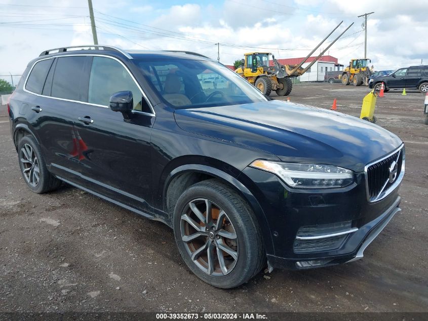 2018 Volvo Xc90 T6 Momentum VIN: YV4A22PK4J1218386 Lot: 39352673