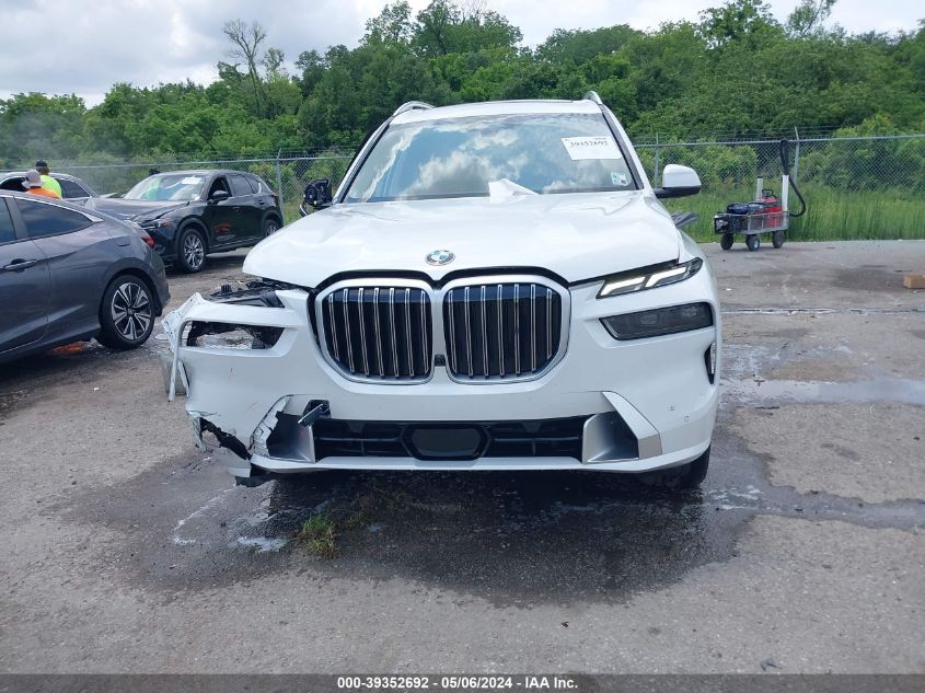 2023 BMW X7 xDrive40I VIN: 5UX23EM05P9P94070 Lot: 39352692