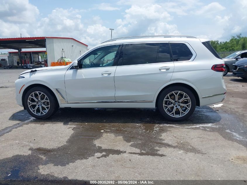 2023 BMW X7 xDrive40I VIN: 5UX23EM05P9P94070 Lot: 39352692