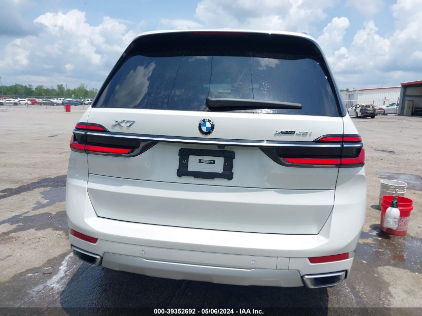 2023 BMW X7 xDrive40I VIN: 5UX23EM05P9P94070 Lot: 39352692