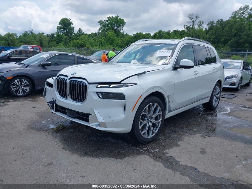 2023 BMW X7 xDrive40I VIN: 5UX23EM05P9P94070 Lot: 39352692