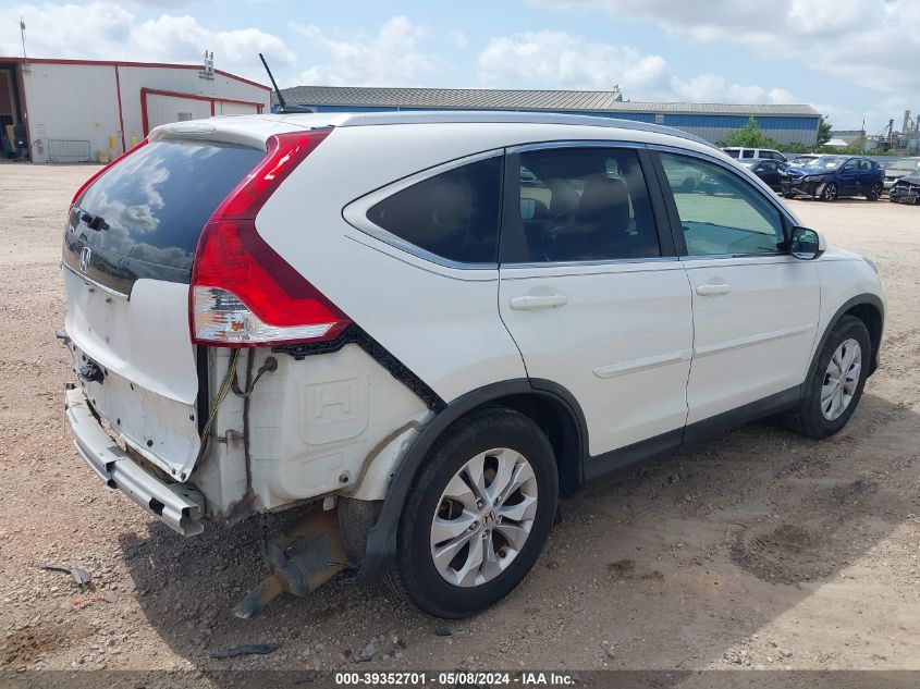 2012 Honda Cr-V Ex-L VIN: 5J6RM3H76CL033600 Lot: 39352701