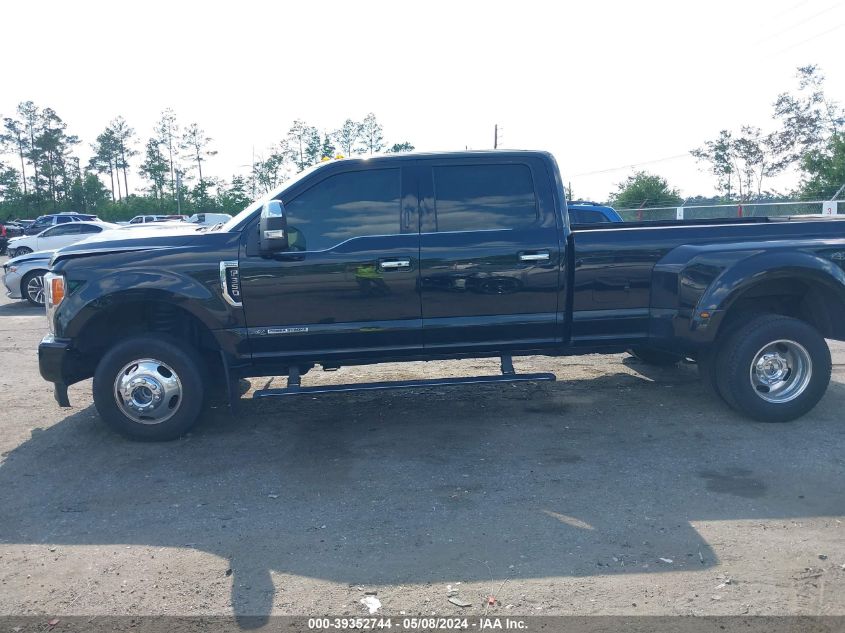 2019 Ford F-350 Platinum VIN: 1FT8W3DT1KEC38727 Lot: 39352744