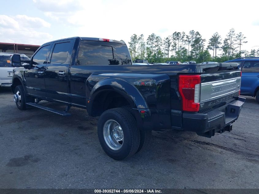 2019 Ford F-350 Platinum VIN: 1FT8W3DT1KEC38727 Lot: 39352744