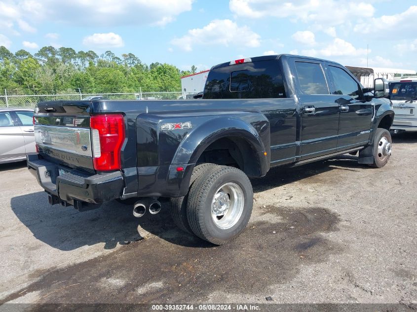 2019 Ford F-350 Platinum VIN: 1FT8W3DT1KEC38727 Lot: 39352744