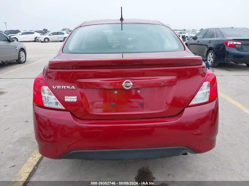 2018 Nissan Versa 1.6 S+ VIN: 3N1CN7AP0JL841083 Lot: 39352746