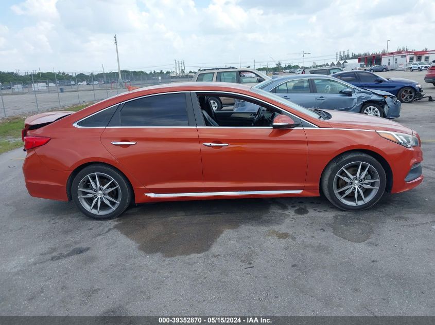 2015 HYUNDAI SONATA SPORT 2.0T - 5NPE34AB4FH135501