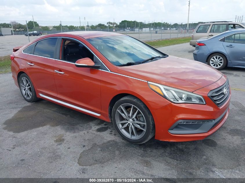 2015 Hyundai Sonata Sport 2.0T VIN: 5NPE34AB4FH135501 Lot: 39352870