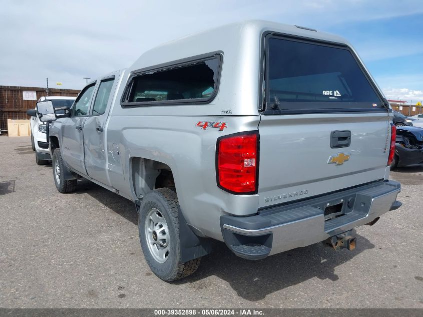 2017 Chevrolet Silverado 2500Hd Wt VIN: 1GC2KUEGXHZ244195 Lot: 39352898