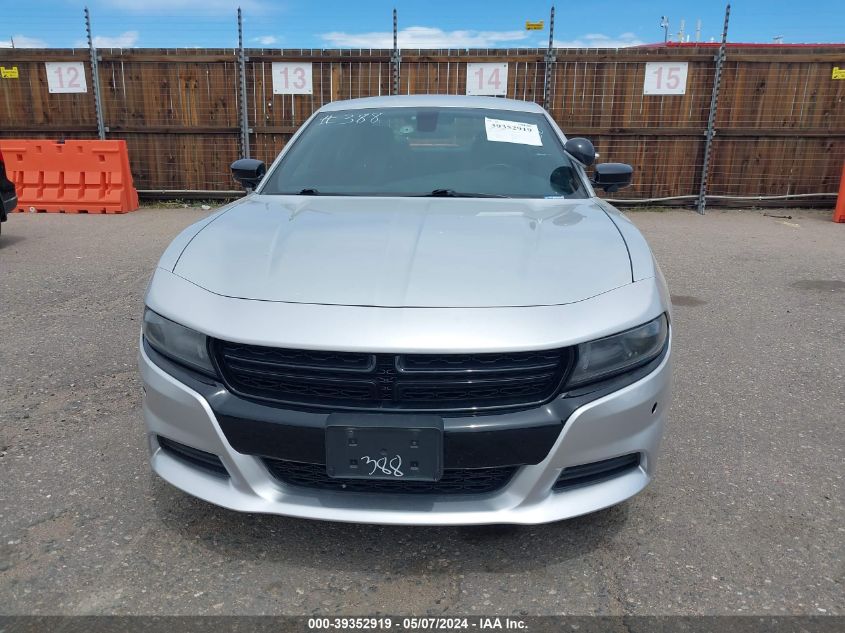 2018 Dodge Charger Police Awd VIN: 2C3CDXKTXJH285194 Lot: 39352919