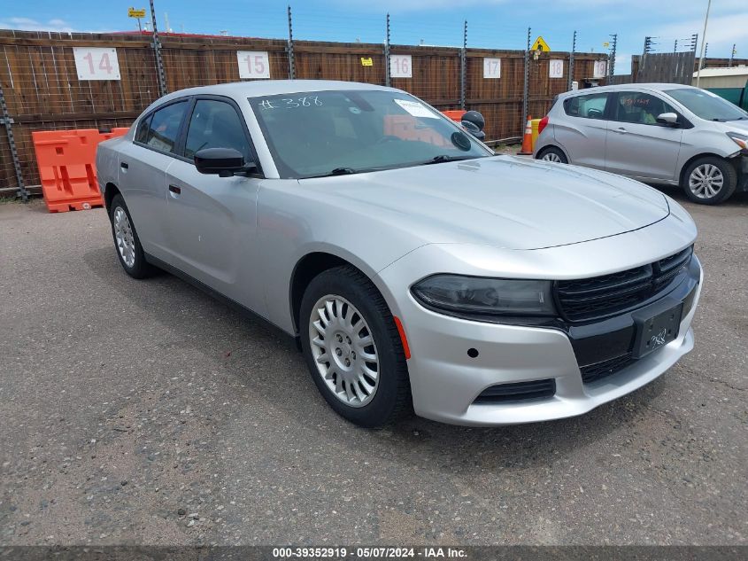 2018 Dodge Charger Police Awd VIN: 2C3CDXKTXJH285194 Lot: 39352919