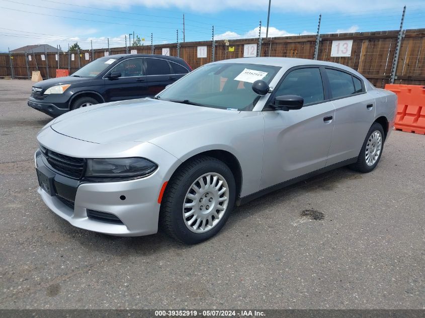 2018 Dodge Charger Police Awd VIN: 2C3CDXKTXJH285194 Lot: 39352919