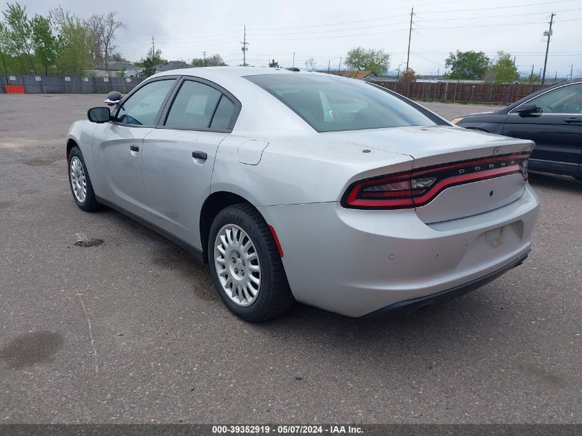 2018 Dodge Charger Police Awd VIN: 2C3CDXKTXJH285194 Lot: 39352919