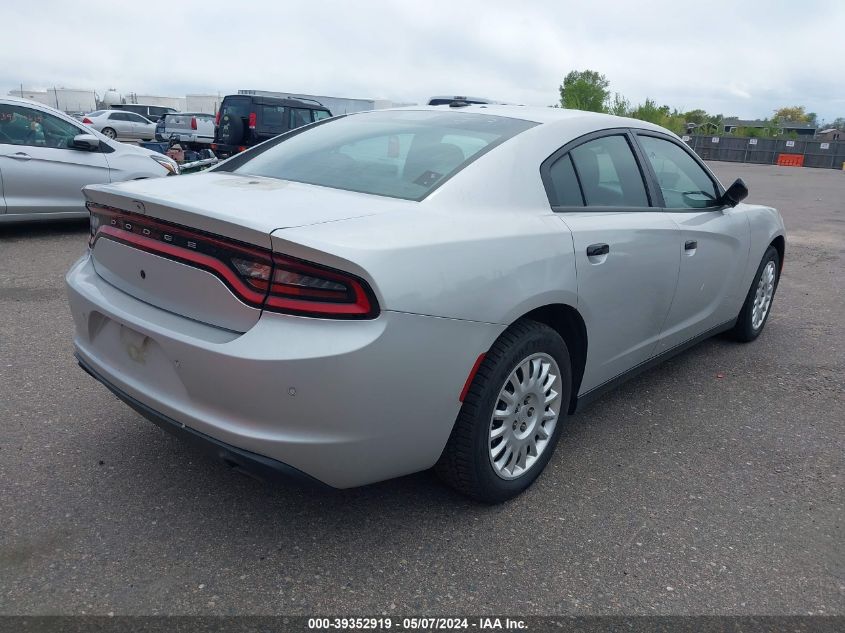 2018 Dodge Charger Police Awd VIN: 2C3CDXKTXJH285194 Lot: 39352919