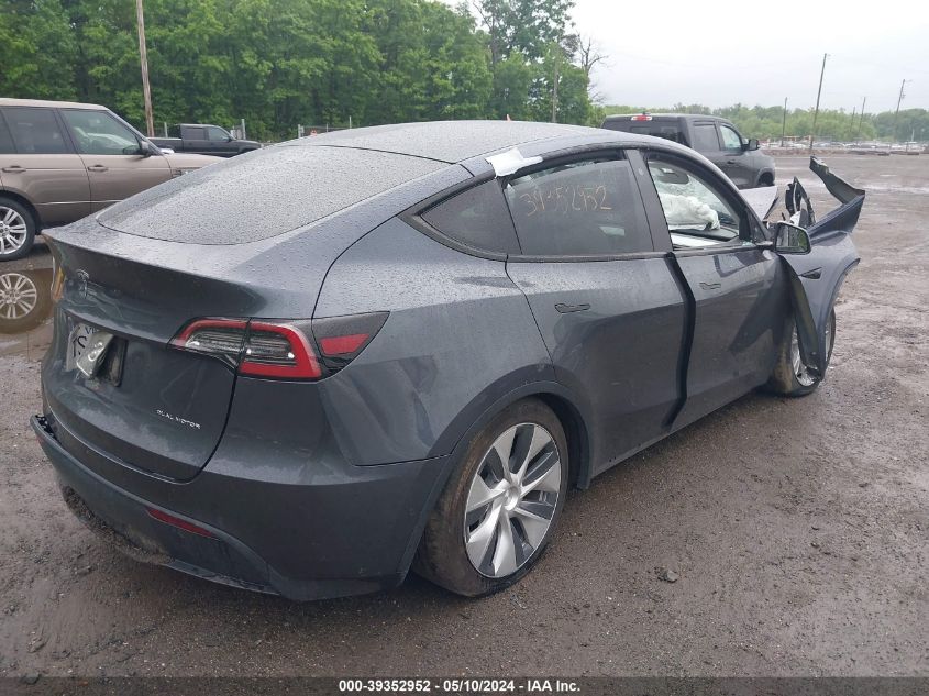 2020 Tesla Model Y Long Range Dual Motor All-Wheel Drive VIN: 5YJYGDEE8LF032663 Lot: 39352952