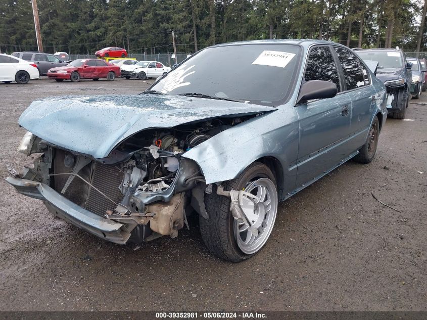 2000 Honda Civic Lx VIN: 1HGEJ6675YL041102 Lot: 39352981