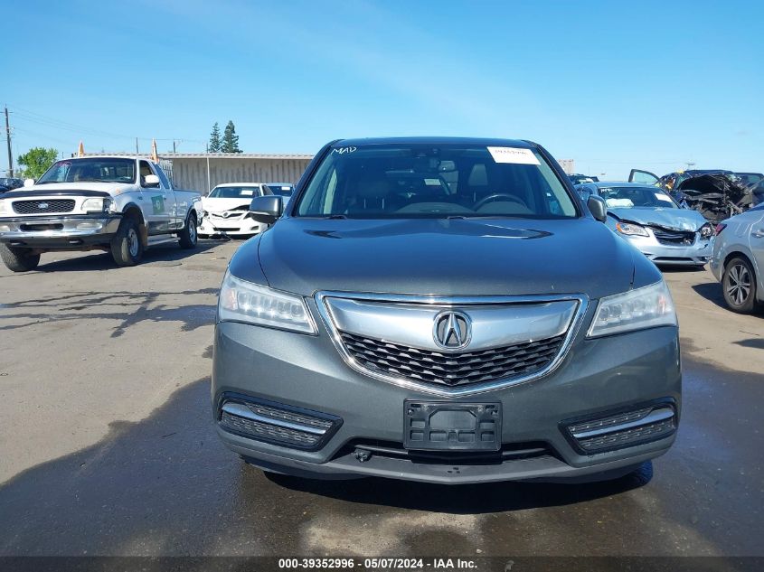 2014 Acura Mdx Technology Package VIN: 5FRYD4H4XEB020138 Lot: 39352996