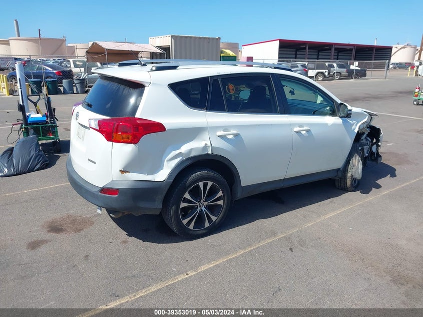 2015 TOYOTA RAV4 LIMITED - JTMYFREV8FJ035222
