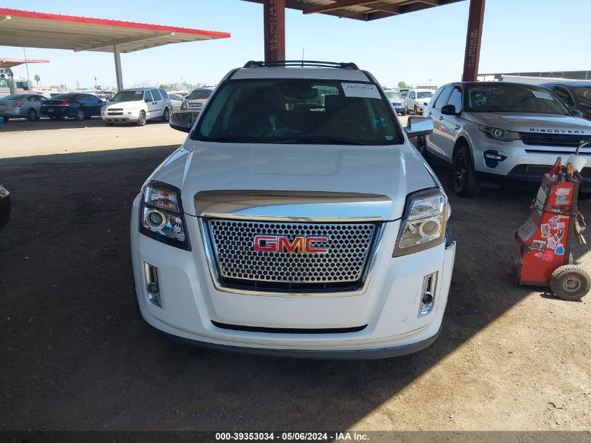 2013 GMC Terrain Denali VIN: 2GKFLZE33D6113919 Lot: 39353034