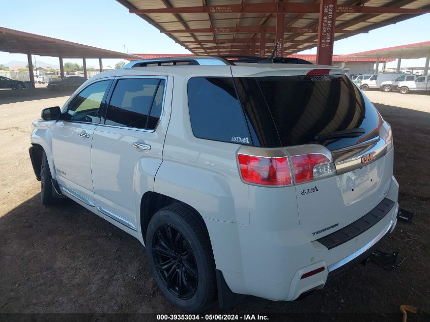 2013 GMC Terrain Denali VIN: 2GKFLZE33D6113919 Lot: 39353034