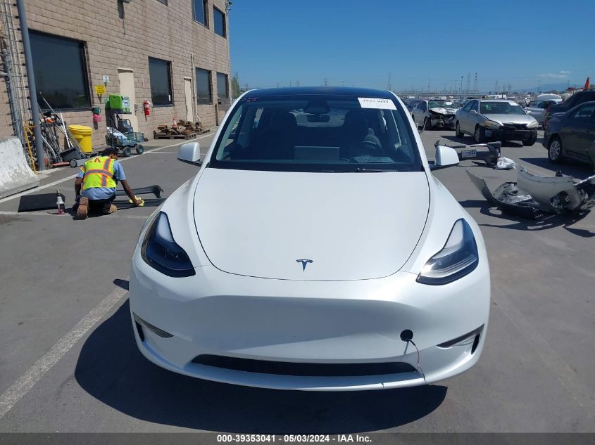 2023 Tesla Model Y Awd/Long Range Dual Motor All-Wheel Drive VIN: 7SAYGDEE7PF864472 Lot: 39353041