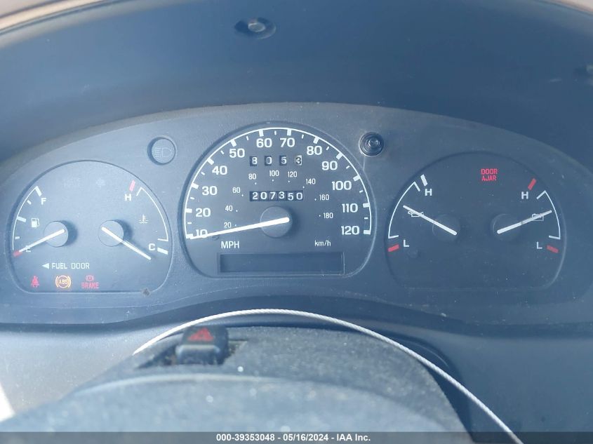 1999 Ford Ranger Xl/Xlt VIN: 1FTYR14C0XPA66598 Lot: 39353048