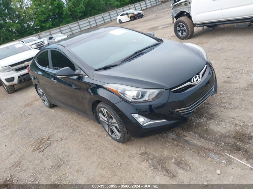 2015 Hyundai Elantra Sport VIN: KMHDH4AH7FU414475 Lot: 39353055