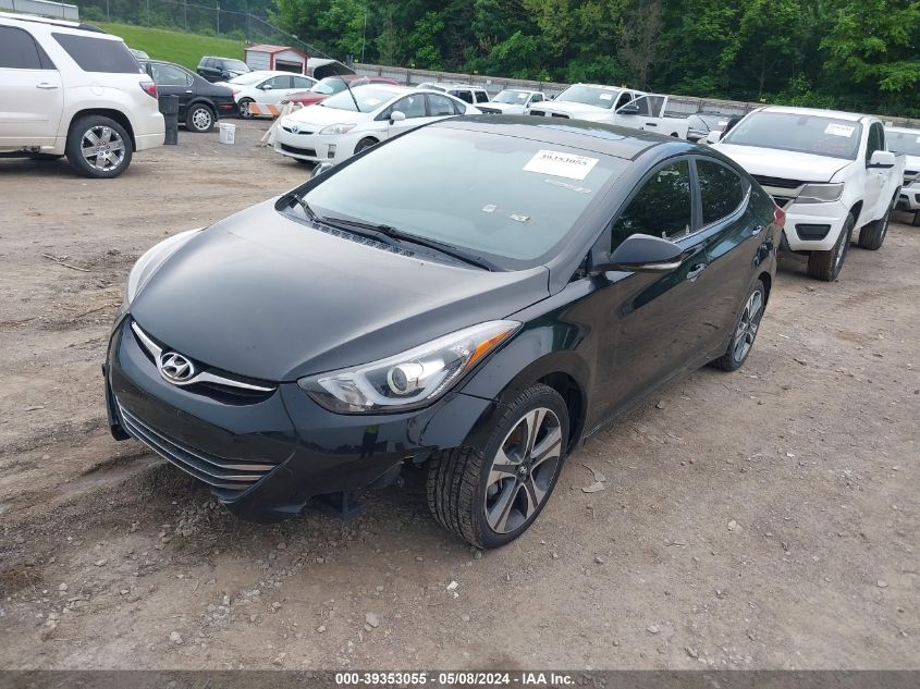 2015 Hyundai Elantra Sport VIN: KMHDH4AH7FU414475 Lot: 39353055