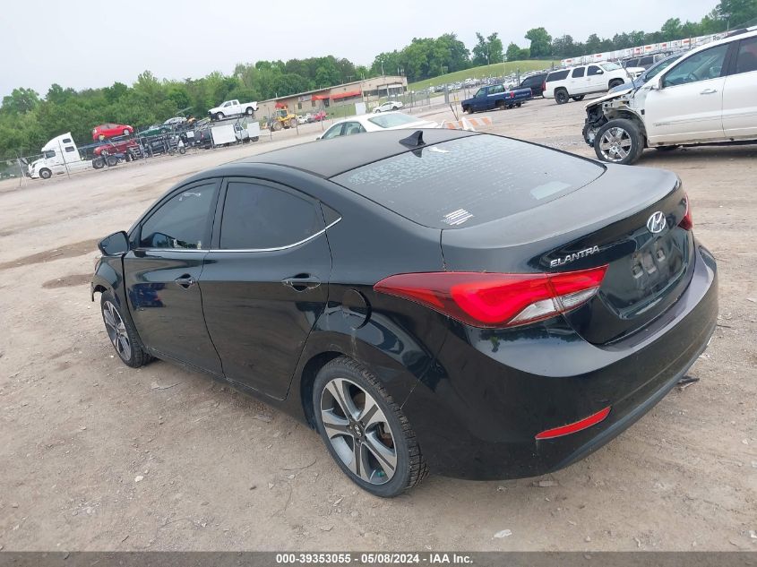 2015 Hyundai Elantra Sport VIN: KMHDH4AH7FU414475 Lot: 39353055