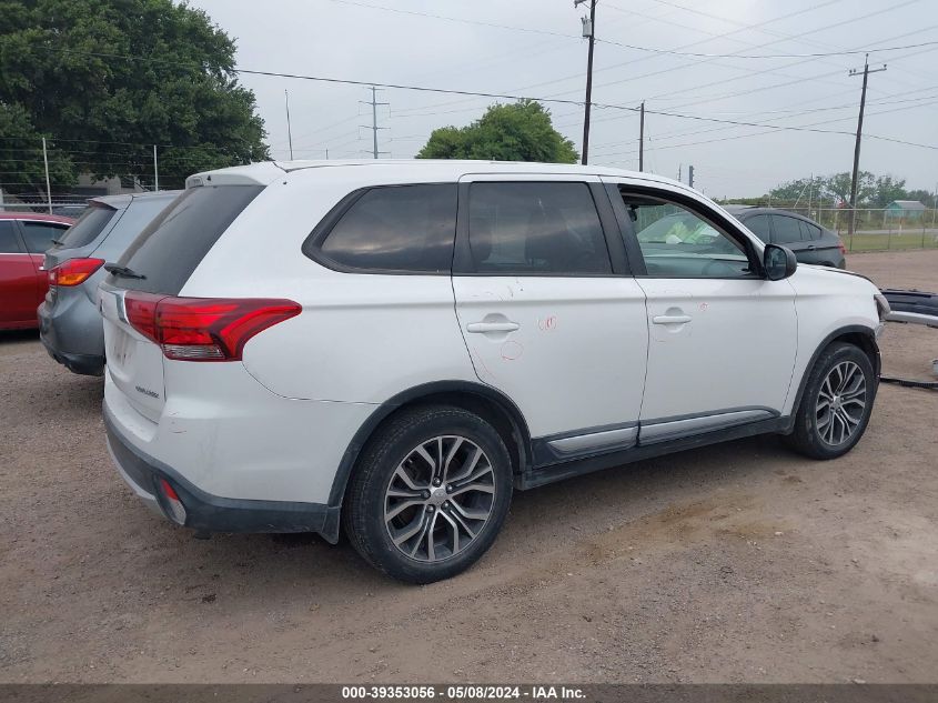 2016 Mitsubishi Outlander Es VIN: JA4AD2A35GZ016711 Lot: 39353056