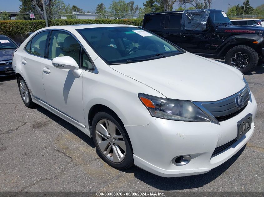 2010 Lexus Hs 250H VIN: JTHBB1BA3A2010881 Lot: 39353070