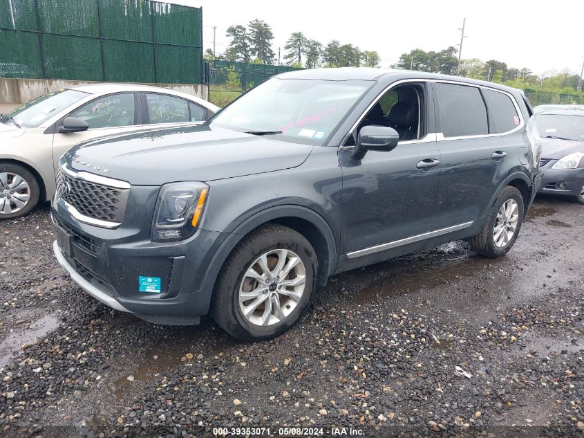 2021 Kia Telluride Lx VIN: 5XYP2DHC5MG143055 Lot: 39353071