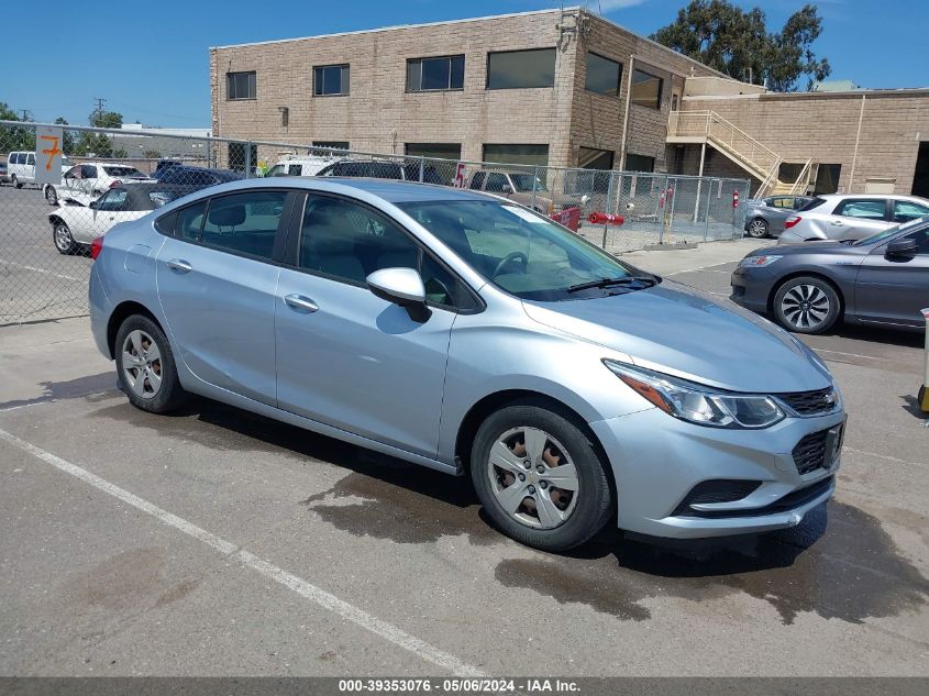 2018 Chevrolet Cruze Ls Manual VIN: 1G1BB5SM4J7146516 Lot: 39353076