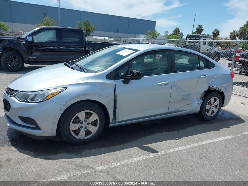 2018 Chevrolet Cruze Ls Manual VIN: 1G1BB5SM4J7146516 Lot: 39353076