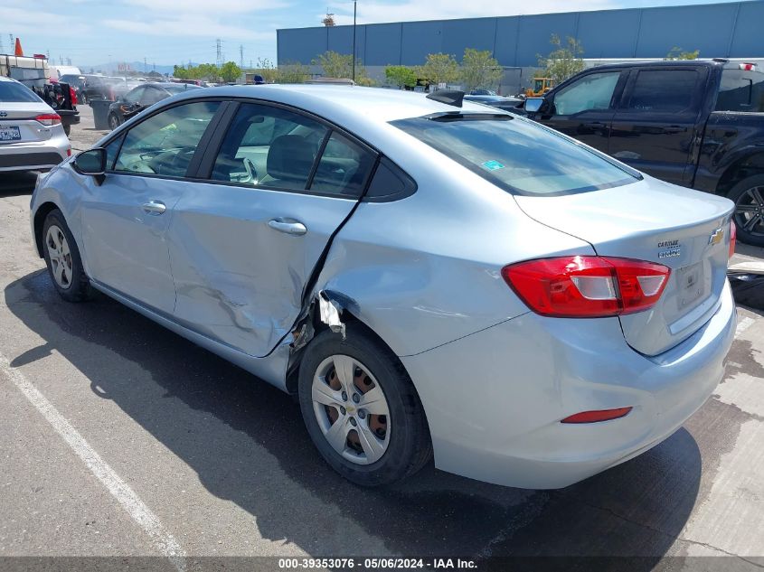 2018 Chevrolet Cruze Ls Manual VIN: 1G1BB5SM4J7146516 Lot: 39353076