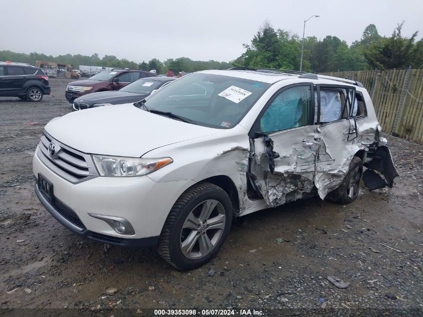 2012 Toyota Highlander Limited V6 VIN: 5TDDK3EH9CS172055 Lot: 39353098