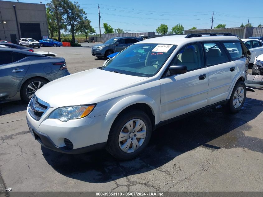 2009 Subaru Outback 2.5I VIN: 4S4BP60C496322194 Lot: 39353110