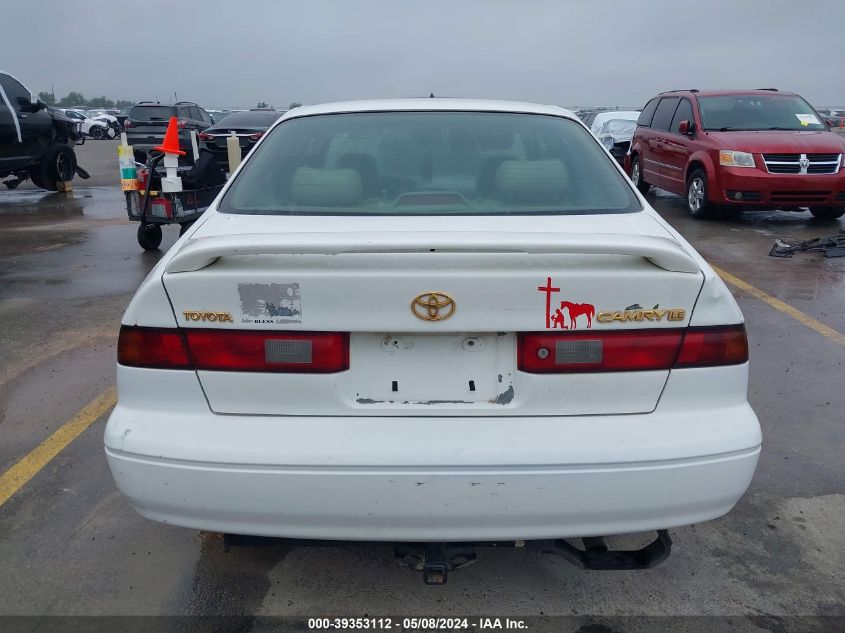 1997 Toyota Camry Le VIN: 4T1BG22K9VU780249 Lot: 39353112