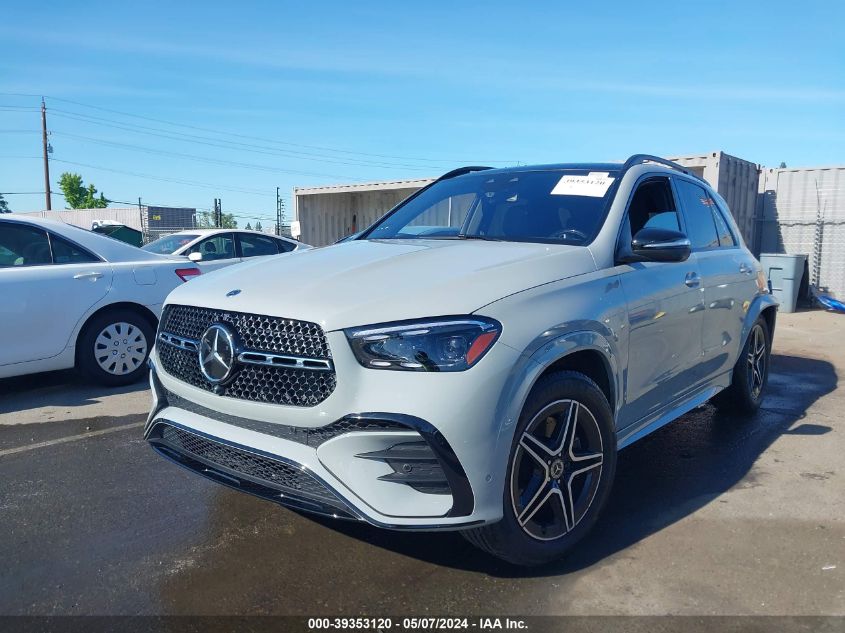 2024 Mercedes-Benz Gle 450 4Matic VIN: 4JGFB5KE0RB019221 Lot: 39353120