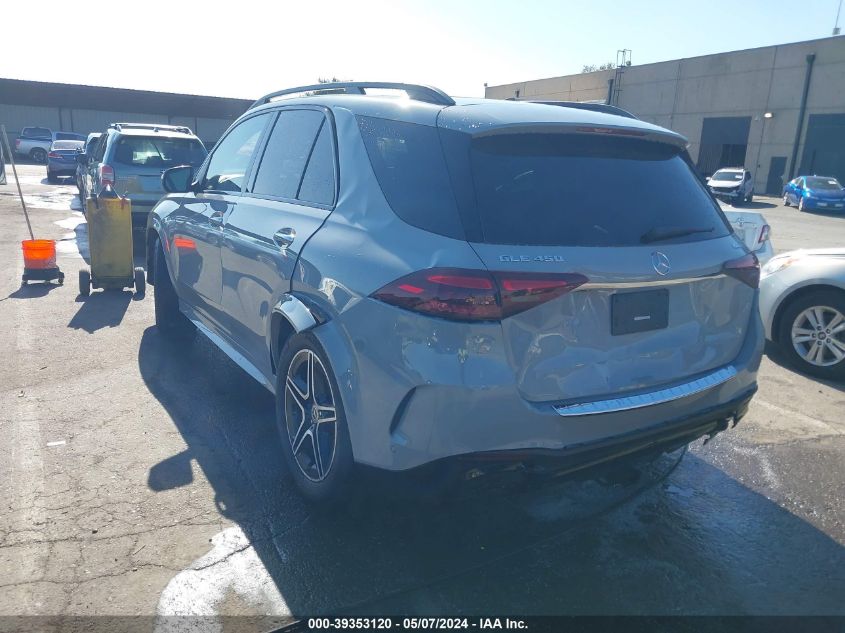 2024 Mercedes-Benz Gle 450 4Matic VIN: 4JGFB5KE0RB019221 Lot: 39353120