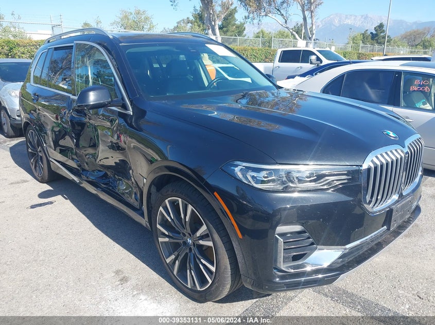 2020 BMW X7 xDrive40I VIN: 5UXCW2C01L9A01548 Lot: 39353131