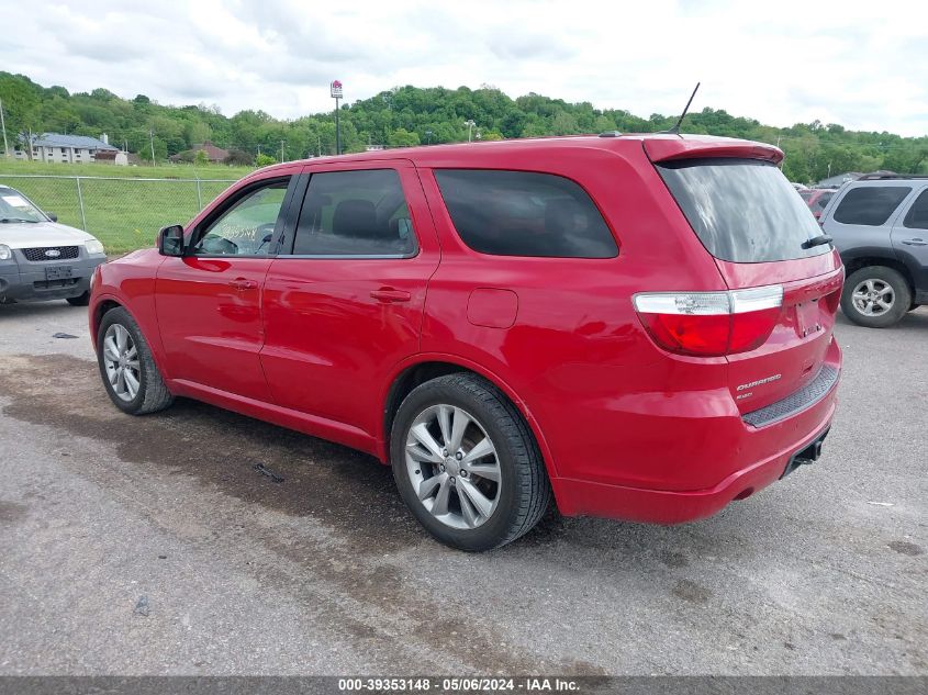 2011 Dodge Durango R/T VIN: 1D4SE6GT6BC683369 Lot: 39353148