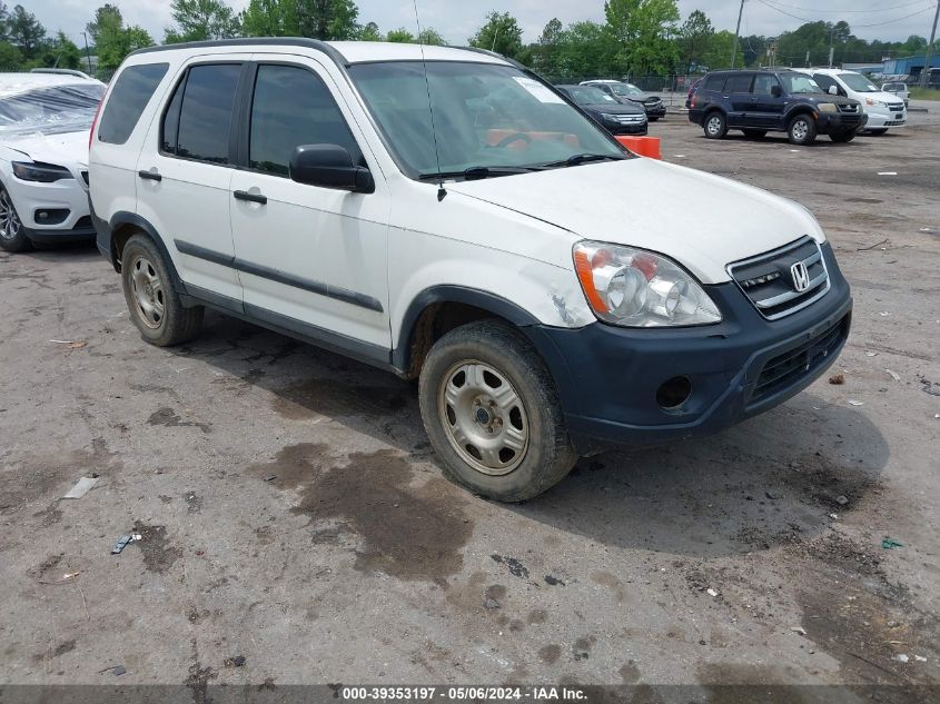 2006 Honda Cr-V Lx VIN: SHSRD78586U422668 Lot: 39353197