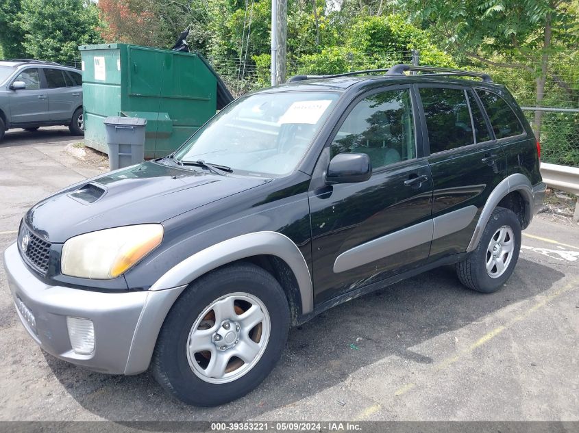 2003 Toyota Rav4 VIN: JTEGH20V330106568 Lot: 39353221