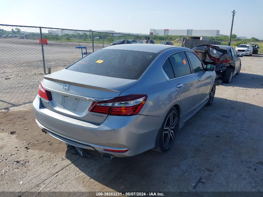 2017 Honda Accord Sport VIN: 1HGCR2F50HA082675 Lot: 39353231