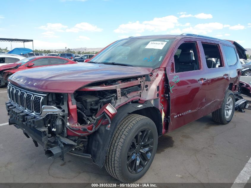 2022 Jeep Wagoneer Series Ii 4X4 VIN: 1C4SJVBT6NS125672 Lot: 39353238