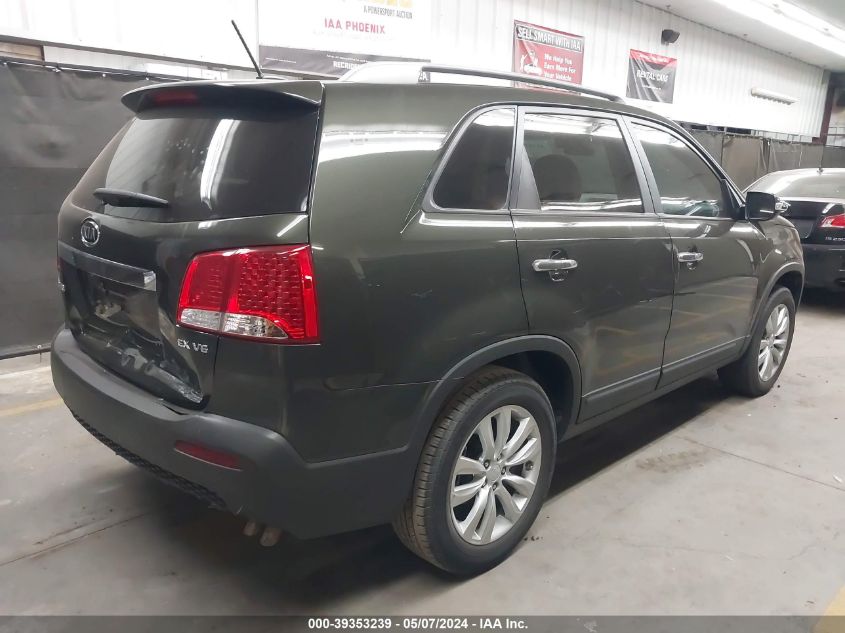 2011 Kia Sorento Ex V6 VIN: 5XYKU4A20BG154919 Lot: 39353239